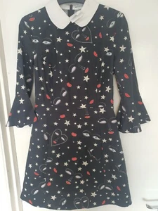 Vivetta Collared Lips And Star Print Dress Size 6 (38) - Picture 1 of 10