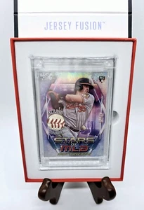 Jersey Fusion MLB Baltimore Orioles Adley Rutschman Game Used Ball Card #23/44 - Picture 1 of 7