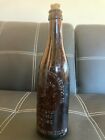 Cap Top Beer Bottle J F Wiessner & Sons Brewing Co Baltimore MD Amber Pictorial