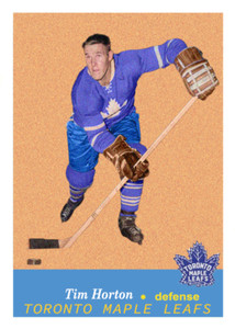 LJACards 1957-58 Hockey Trading Card ACEO 