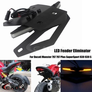 Fender Eliminator LED Turn Signals Light For Ducati Monster 797 Supersport 939 S - Picture 1 of 11