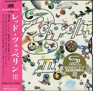 Led Zeppelin – Led Zeppelin III, WPCR-13132, Obi. Japan. Promo. Sample. mini LP - Picture 1 of 23