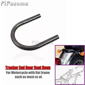 Tubo de asiento trasero de 7/8" para motocicleta marco de bucle aro rastreador extremo plano para café corredor - Imagen 1 de 10