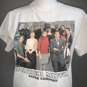 The Office Elenco Completo - Camiseta Adulto Pequeña LICENCIA OFICIAL - Usada Buena Colección - Imagen 1 de 8
