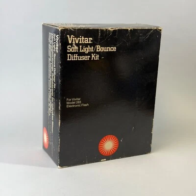 Vivitar Soft Light/Bounce Diffuser Card & Holder Box Kit for Model 283 Flash - Image 1 of 4