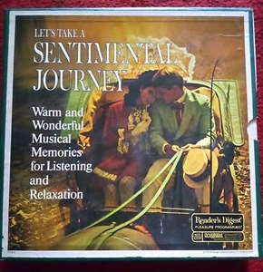 Let's Take A Sentimental Journey Reader's Digest Boxed 9 LP Box Set ~ Vintage - Picture 1 of 3