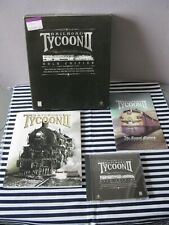 Railroad Tycoon II: GOLD EDITION (PC, 1999) BIG BOX -- CD-ROM -- POPTOP SOFTWARE