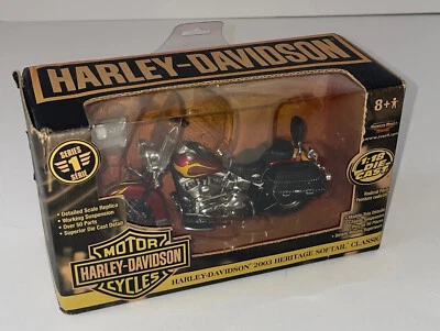American Muscle 1:18 Series 1 HARLEY-DAVIDSON 2003 HERITAGE SOFTAIL CLASSIC - Image 1 of 4