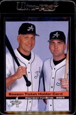 2003 Aberdeen IronBirds Cal Ripken, Jr. Billy Season Ticket Holder Card RARE HOF