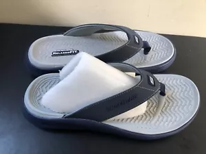 Men’s Skechers Relaxed Fit Sargo Sunview Sandals Navy /Gray NEW W/Out Box - Picture 1 of 10