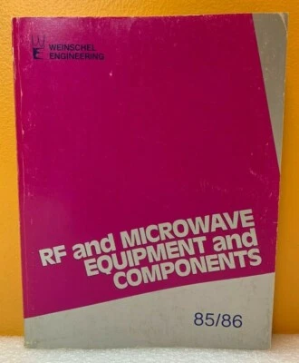 Weinschel Engineering 85/86 RF and Microwave Equipment and Components Catalog. - Image 1 of 2