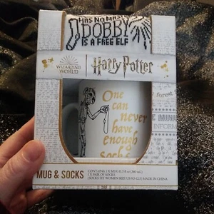 HARRY POTTER Dobby The Elf Mug & Socks Paladone 2021 NEW - Picture 1 of 4
