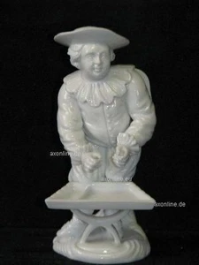 . Höchst Porzellan Figur Figurine Rokoko Musiker spielt ähnlich Xylophon ? - Bild 1 von 1