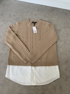 Mock Shirt Jumper in Women's Jumpers 