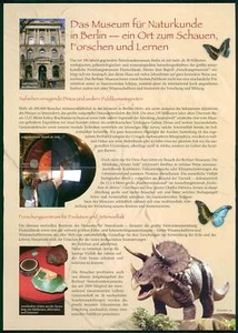 GERMAN POST ANNIVERSARY-FDC 2010 BERLIN MUSEUM DINOSAURS BUTTERFLIES ANIMAL u612 - Picture 1 of 5