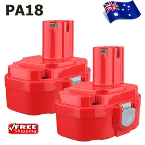 2X For Makita 18V 4.8Ah Battery PA18 1822 1823 1833 1834 8390D 8391D 194158-6 - Picture 1 of 12