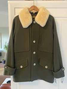 Vintage Y2K Pendleton Portland Collection Wool Coat Mens Small Made In USA Rare - Picture 1 of 23