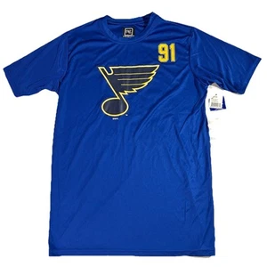 New Pro Edge Vladimir Tarasenko St. Louis Blues T Shirt sz M MEDIUM Blue NHL - Picture 1 of 7