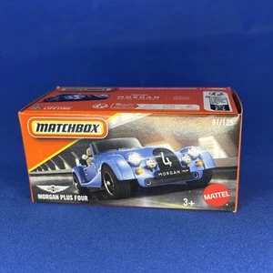 NEW MATCHBOX 2025 POWER GRAB - MORGAN PLUS FOUR - #81/125 - BLUE - SEALED BOX - Picture 1 of 3