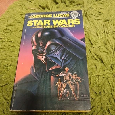Star Wars: From the Adventures of Luke Skywalker (1976) 1st Print Paperback VG Foto 1 de 4