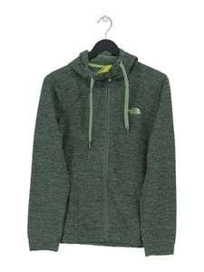 The North Face Women's Hoodie L Green 100% Polyester Full Zip - Picture 1 of 5