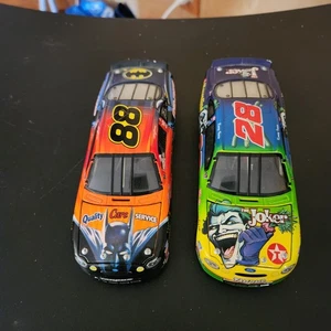Ltd Edition Racing Action Platinum 1998 Dale Jarrett/Kenny Irwin Batman & Joker - Picture 1 of 12