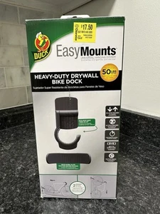Duck Easy Mount Heavy Duty Drywall Bike Dock For Garage Holds 50 Lbs. Open Box - Picture 1 of 4