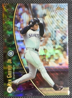 1998 Topps Finest Mystery Series 2 Refractor Ken Griffey Jr Roger Clemens HOF - Image 1 of 2