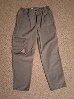 ВИНТАЖНЫЙ 90-х Gitano грузовой серый брюки мужской маленький 30 повседневный  - Изображение 1 из 4