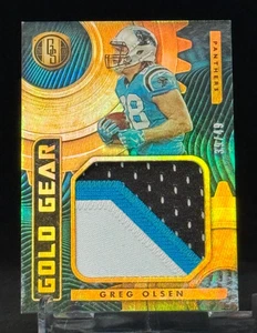 2019 Panini Gold Standard Gold Gear Prime #GG-3 Greg Olsen Carolina /49 - Picture 1 of 2