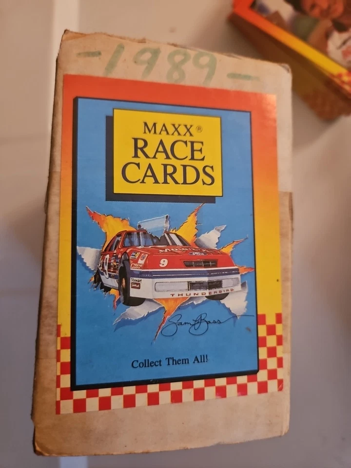 1989 Maxx NASCAR Set In Original Box With Dale Earnhardt RC - Image 1 of 3