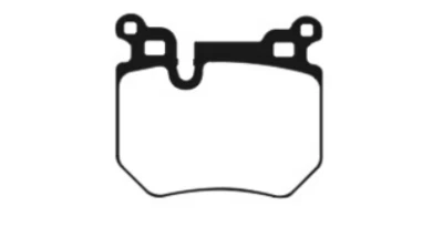 EBC Redstuff Ceramic Low Dust Rear Set For 08 -13 BMW 135IS / 135I DP31996C - Изображение 1 из 3