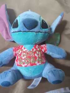 2024 Disney STITCH Plush 8.5" With Class Of 2024 Hawaiian Graduation - Picture 1 of 3