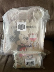 LOUNGEFLY MICKEY & ICE CREAM BAR MINI RUCKSACK & Geldbörse Set - Bild 1 von 11