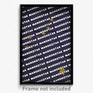 Manokotak Alaska Poster (AK City Souvenir 11x17 Town Print) - Picture 1 of 1