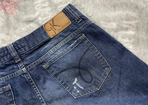 Calvin Klein Men's Slim Fit Jeans - size W32 L34 zip fly (#D214) - Picture 1 of 10