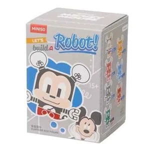 1 Stück Miniso Lets Build Robot Friends Mickey Mouse Blindbox Figur - Bild 1 von 4