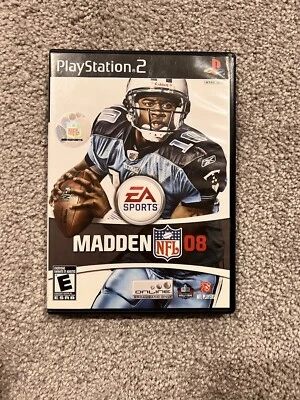 Madden NFL 08 (Sony PlayStation 2, 2007) Item And Box Only - Tested - Image 1 of 3