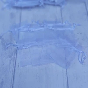 BOLSAS REGALO ORGANZA BLANCA 5x7cm. Perfecto para joyería, fabricantes. ENVÍO GRATIS - Imagen 1 de 4