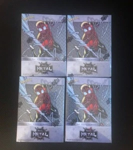 2022 Upper Deck Marvel Metal Universe Spider-man 4 Retail Blaster Boxes Lot - Picture 1 of 1
