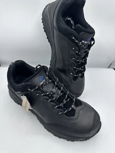 Nautilus Herren Stahlkappe Freizeit Oxford Sicherheitsschuh N2515 Schwarz Leder Größe 9,5M - Bild 1 von 12