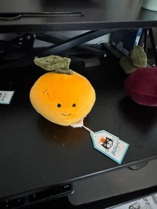 NWT Jellycat Amuseable Fabulous Orange Fruit Plush RARE - Picture 1 of 1