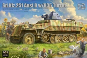 BORDO BT-042 1/35 Sd.Kfz.251 Ausf.D con torretta R35 - Foto 1 di 6