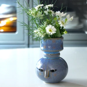 Florero Bjorn Wiinblad serie The Seasons porcelana de invierno con caja limitada - Imagen 1 de 6