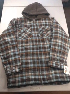 Vintage Dickies Plaid Hoodie Youth XL (20) Full-Zip - Picture 1 of 8