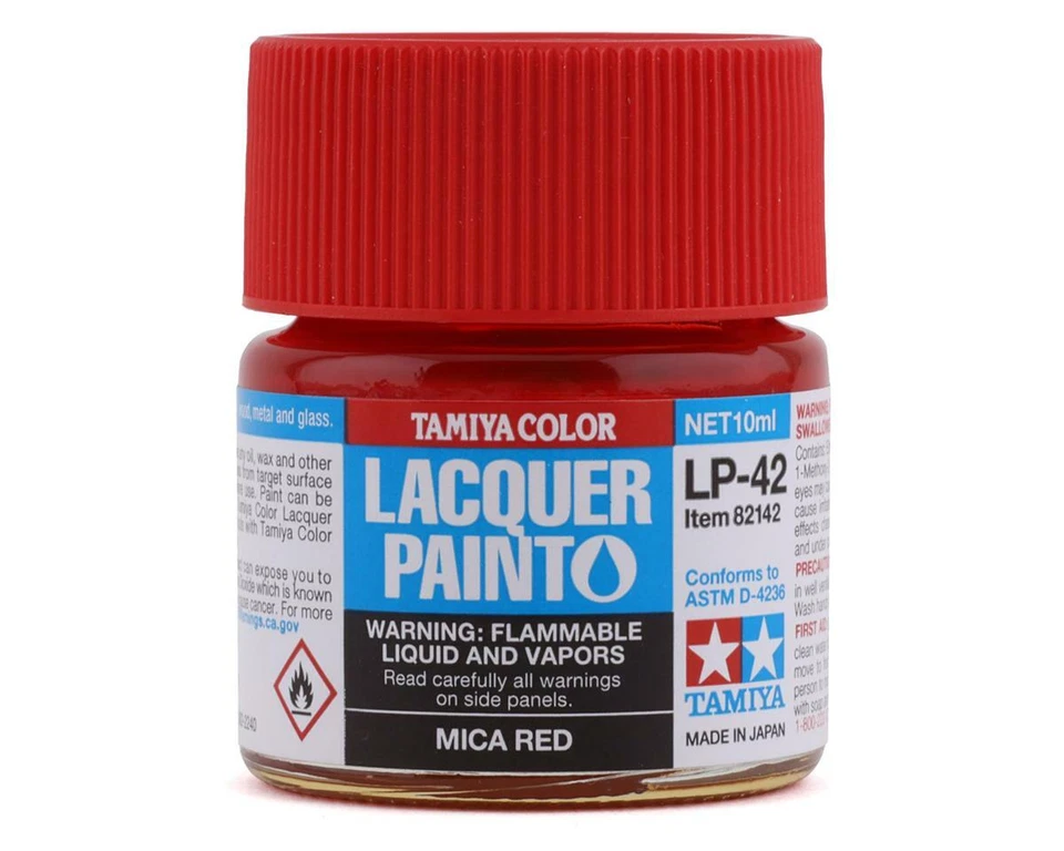 Tamiya LP-42 Mica Red Lacquer Paint (10ml) [TAM82142] - Image 1 of 1