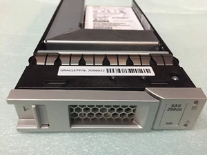 SUN ORACLE 7094120 200GB SAS SSD Solid State Drive Assembly SFF LFF adapter Tray - Picture 1 of 6
