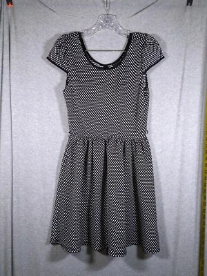 City Triangles Dress Womens Medium Retro Inspired Polka Dot Fit Flare - Image 1 of 4