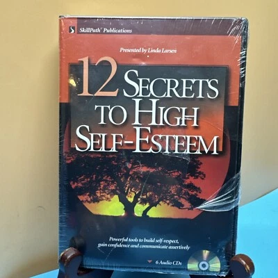 NEW SEALED 12 Secrets To High Self-Esteem By Linda Larsen 6 CD Set 2001  - Image 1 of 4