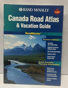 Rand McNally Canada Road Atlas & Vacation Guide RoadMaster Premier Edition 1994 - Picture 1 of 14
